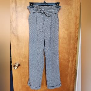 Sienna Sky Black and White Checkered Pants